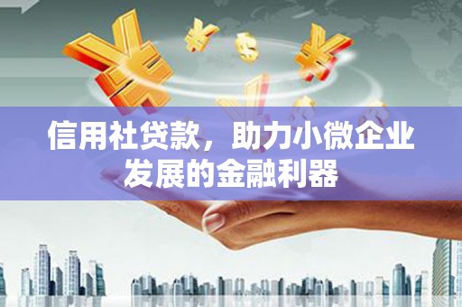 霍尔果斯信用社贷款，助力小微企业发展的金融利器