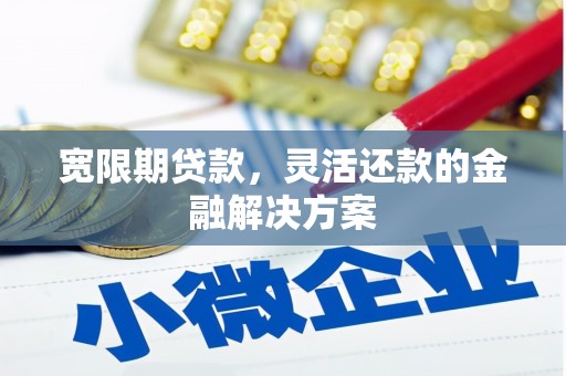 霍尔果斯宽限期贷款，灵活还款的金融解决方案