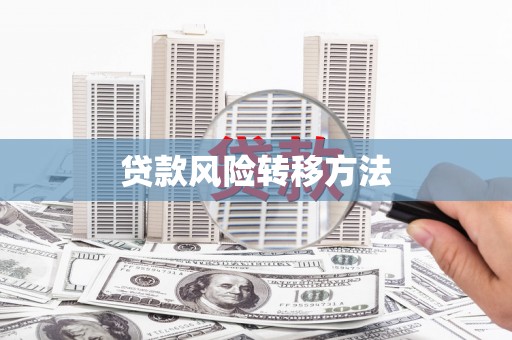 霍尔果斯贷款风险转移方法