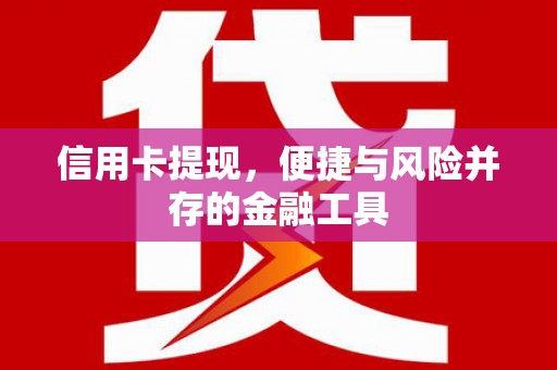 霍尔果斯信用卡提现，便捷与风险并存的金融工具