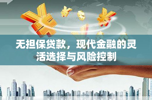 霍尔果斯无担保贷款，现代金融的灵活选择与风险控制