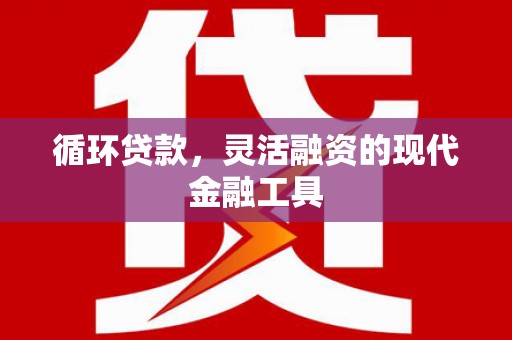 霍尔果斯循环贷款，灵活融资的现代金融工具
