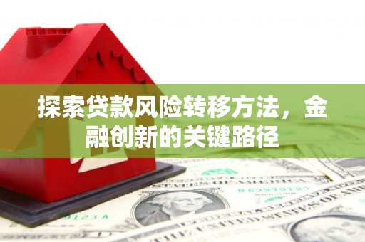 霍尔果斯探索贷款风险转移方法，金融创新的关键路径